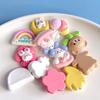 Cute Cartoon Rainbow Bunny Balloon Resin Accessories For Diy Hair Accessories And Phone Cases