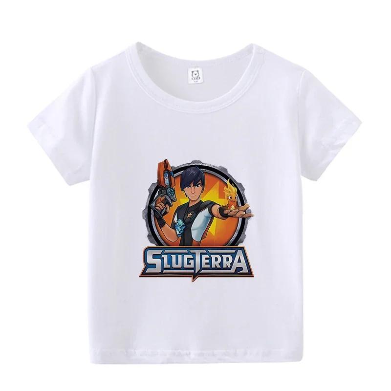 Cute Children T-shirt Cartoon Print Comfortable Casual Clothies Tops Kids