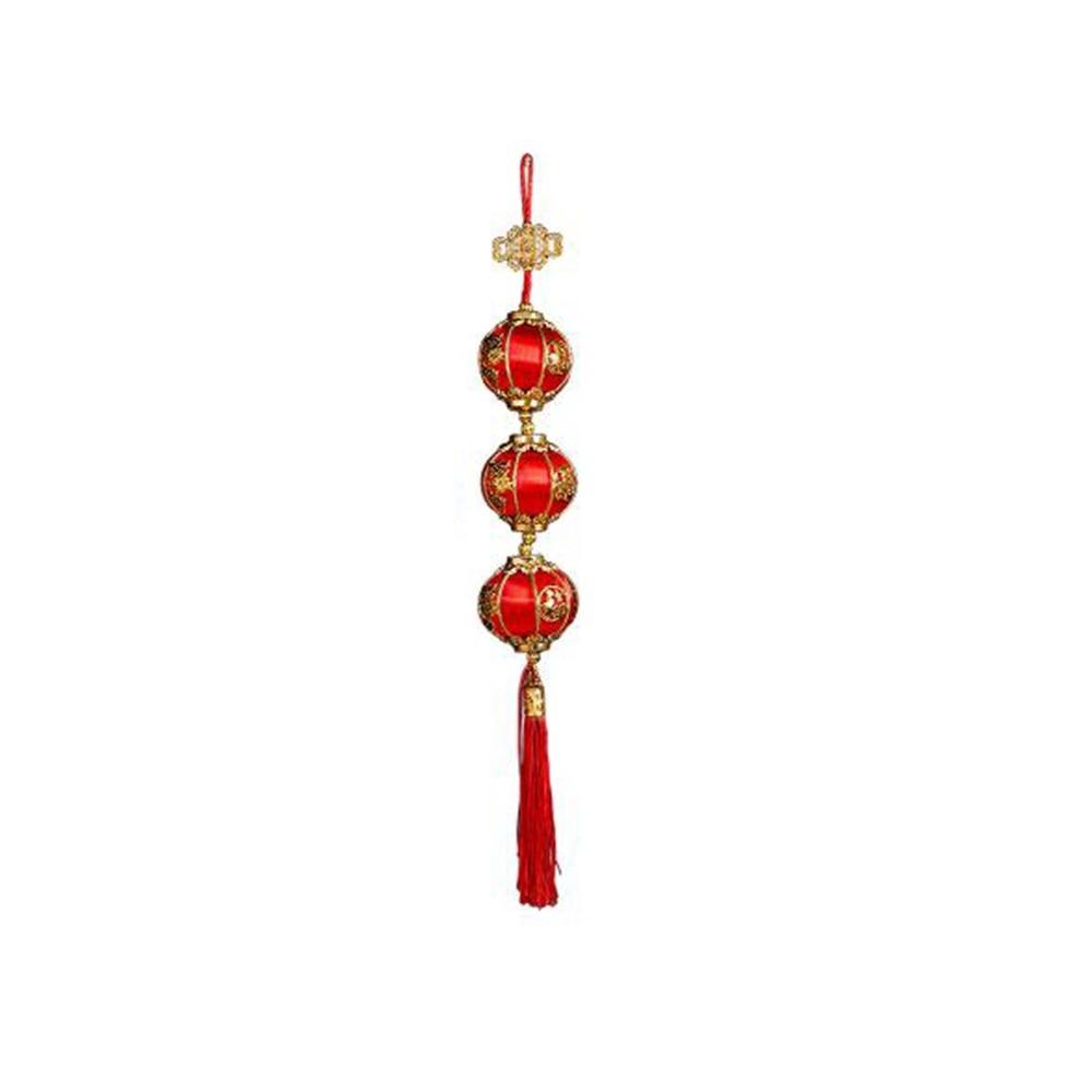 Fu Character New Year Lantern String Chinese Style Spring Festival Hanging Lantern  Window