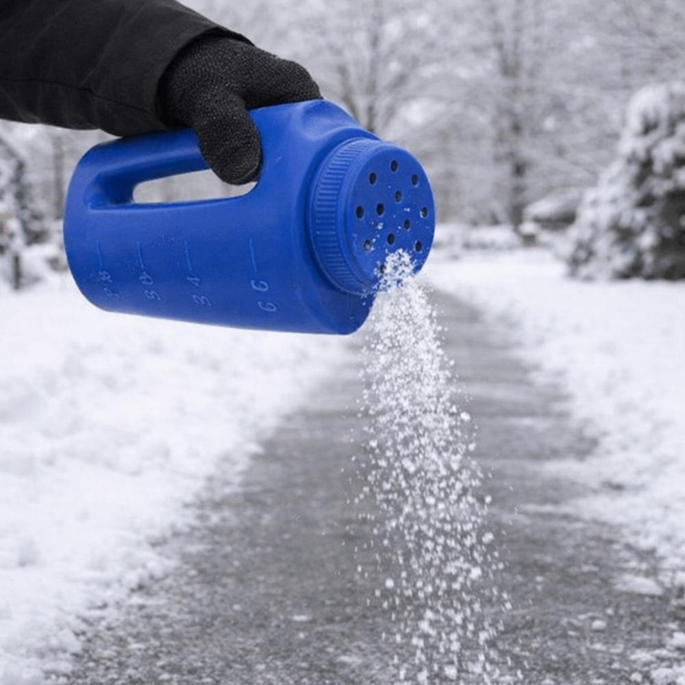 With Shovel Handheld Spreaders Large Capacity Salt Spreader Durable Watering Can  Planting Tool