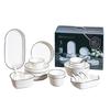 Bingyue Minimalist 21-Piece Ceramic Tableware Gift Set