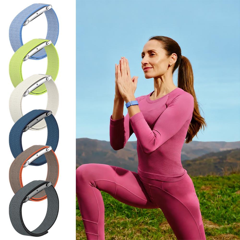 Nuovo Cinturino Originale in Nylon per Google Fitbit Air Bands Fitness Tracker Sportivo Braccialetto di Ricambio per Google Fitbit Air Strap