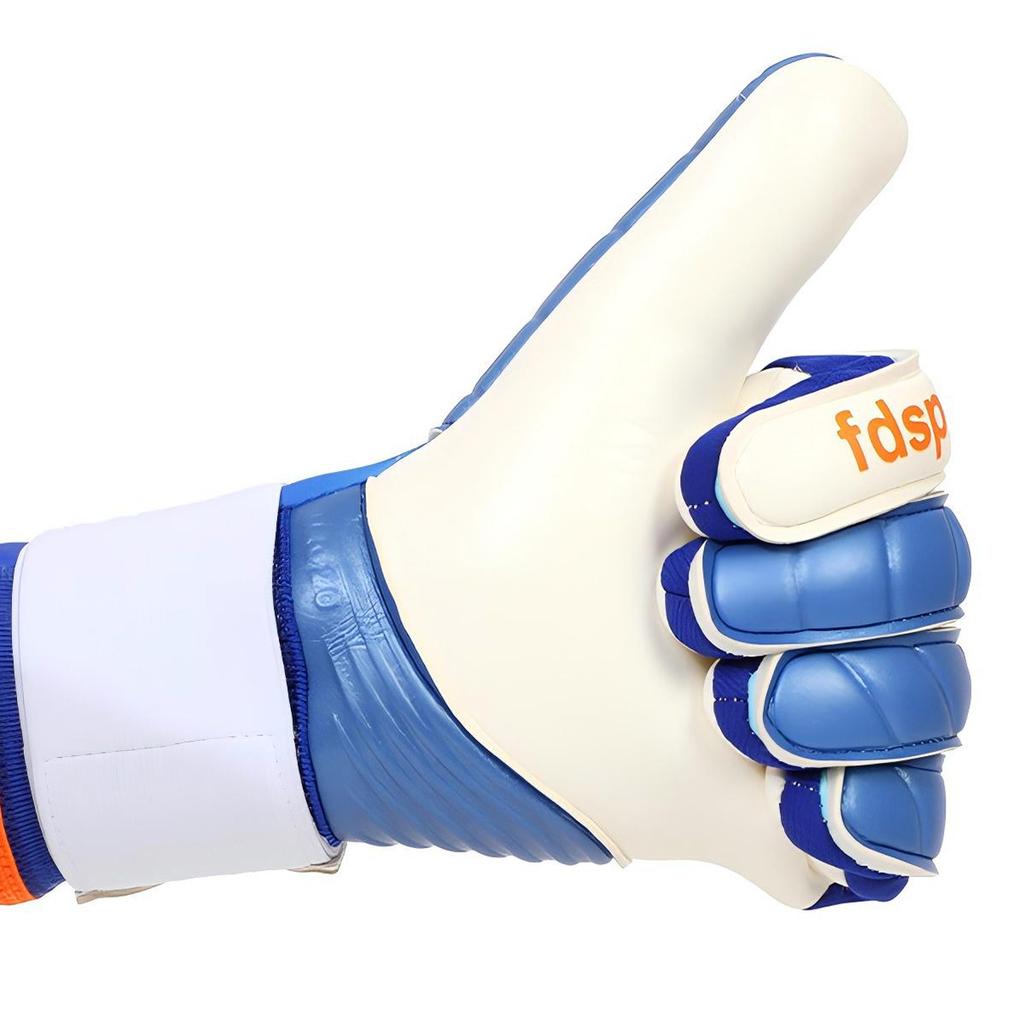 Fußball Torwarthandschuhe Jugend Erwachsene, Hochleistungs-Torwarthandschuhe, Atmungsaktive Fußballhandschuhe mit starken Grip-Handflächen