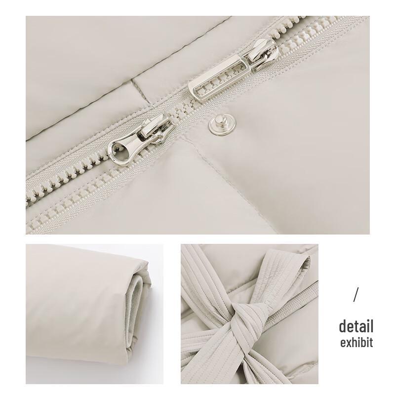 Yalu EW Women's Double-Breasted Long Winter Down Jacket YYXFF5088