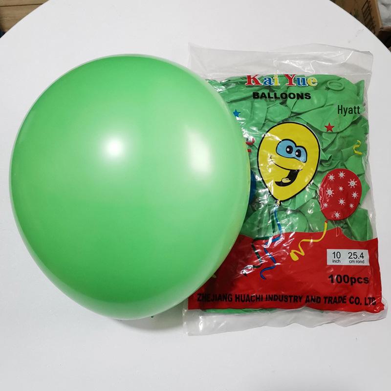 Hyatt 10-Inch Thickened Balloons for Birthday, Party & Wedding Decorations