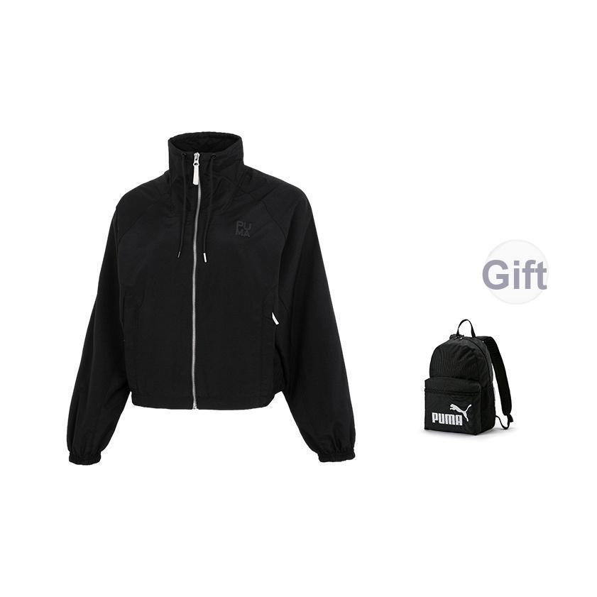 Puma Infuse Relaxed Webjacke Damenjacke Schwarz 626047-01