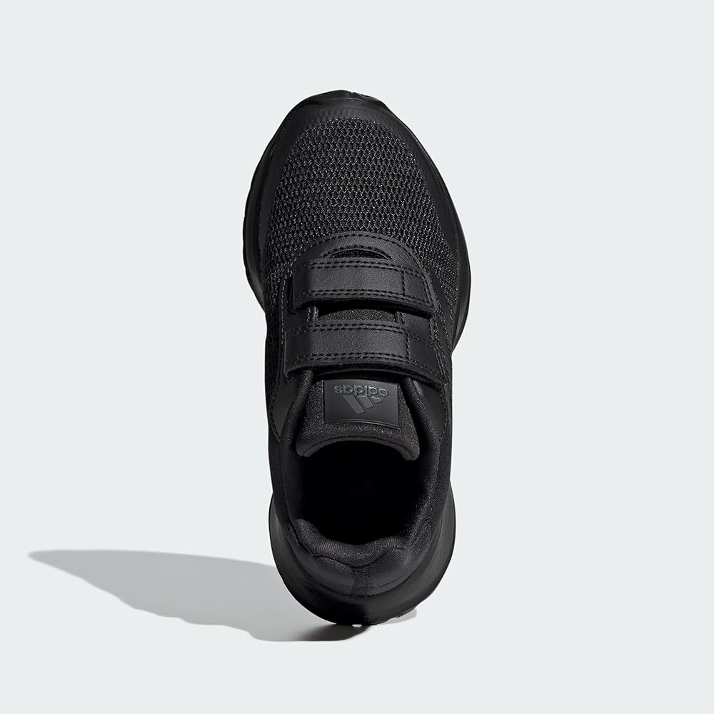 Tênis Adidas Tensaur Run 2.0 Conforto Infantil Meninos Meninas 17-25.5cm Preto Essencial/Cinza Seis 19.0 cm