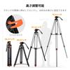 CONCEPT Video Tripod with Fluid Head and QR Aluminum Alloy lbs 8 Weight Compatible with Mirrorless and Video Cameras K&F VA3+BV70 80-inch 360° Plates,