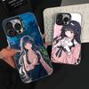 K-Kaoruko W-Waguri Phone Case For iPhone 15,16,12,14,13,17,11,E,Pro,Max,Plus,Air,Mini Black TPU Cover
