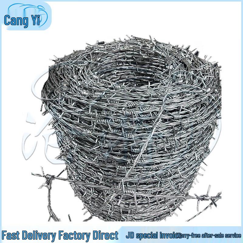 Hot-dip Galvanized Steel Barbed Wire
