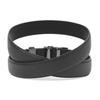 Daks Black Glossy Check Pattern Automatic Belt Bmg1acb1109k1