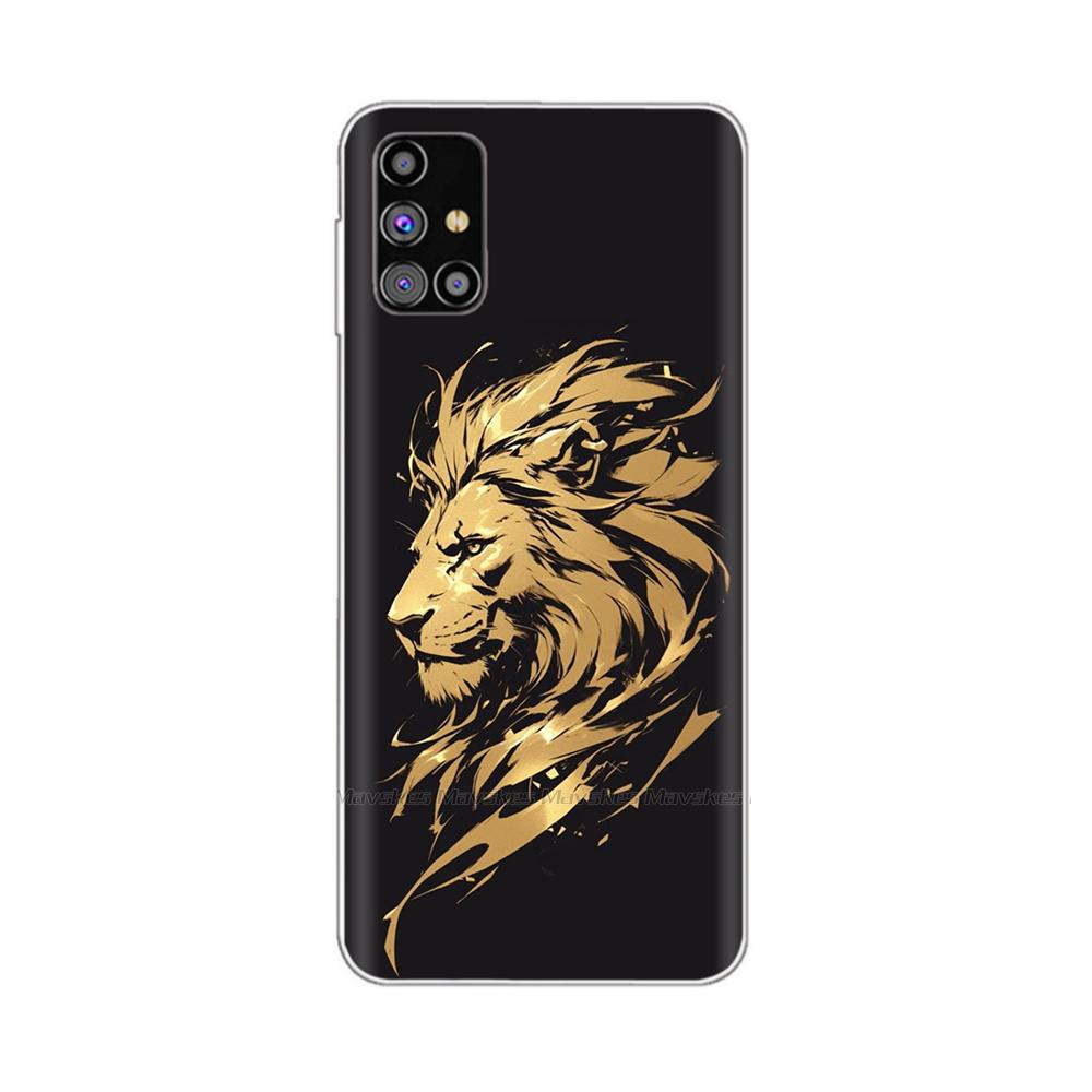 For Samsung Galaxy M31S Case SM-M317F M 31s Clear Shockproof Soft Silicone Protect Phone Case For Samsung M31s M317 Bumper Funda