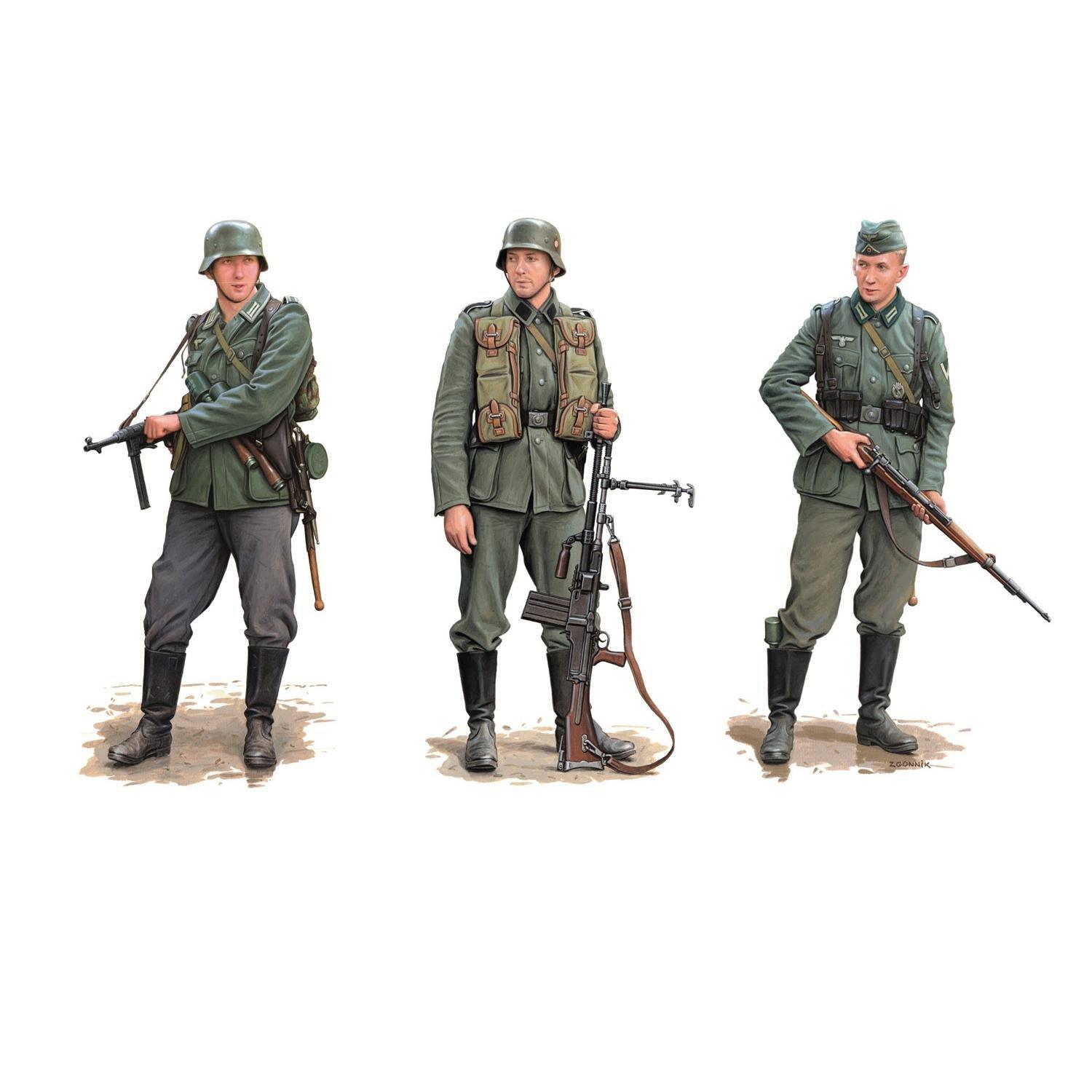 

Platz DR6791 German Army Battle of Smolensk Roslavl 1941 Plastic Model 1/35 WW.II &