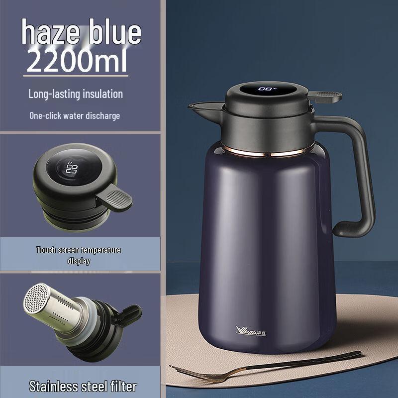 Shangqi Large Capacity Insulated Thermos with Temperature Display