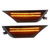 2 Pcs Side Marker Turn Lamp 34300 TET H01 Amber Front Side Light Kit for Civic 2016‑2020