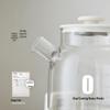 All-Glass Health Kettle - Multi-functional, Temperature-Controlled Tea Brewer for Home and Office