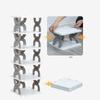 Foldable Multi Layer Shoe Rack Plastic Shoe Storage Organizer Home Entryway Bathroom Dormitory Shoe Cabinet 6 Tier Shelf