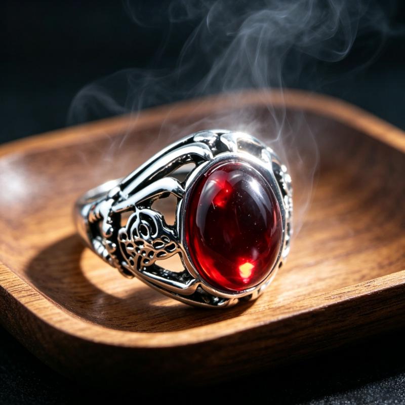 Men's Demon Eye Bracelet & Hip Hop Zinc Alloy Ring