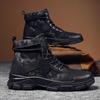 High Top Mens Boots Autumn Winter Men's Shoes Work Safety Sneakers Winter Outdoor Casual Sports Sneakers Male Ankle Boots
