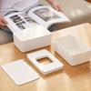 1pc Wet Wipes Storage Box Sealed Wet Tissue Box with Lid Living Room Desktop Wet Wipes Container Plastic Sealed Tissue Box