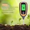 Nowy cyfrowy miernik wilgotności gleby 4 w 1 Miernik pH Tester temperatury światła słonecznego do roślin ogrodniczych z wyświetlaczem LCD