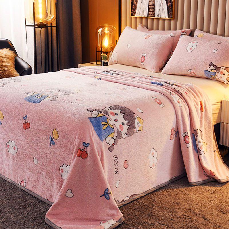 Coperta in Pile Super Morbida in Microfibra per Letto Coperta in Flanella Calda Plaid Coperta Plaid Peluche Copriletto Mantas Biancheria da Letto per Bambini