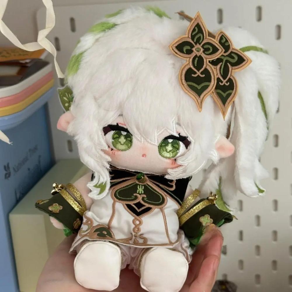 20cm Genshin Impact Nahida Kawaii Peluche Algodón Ídolo Figura Rellena Puede Cambiar Ropa Regalo de Cumpleaños