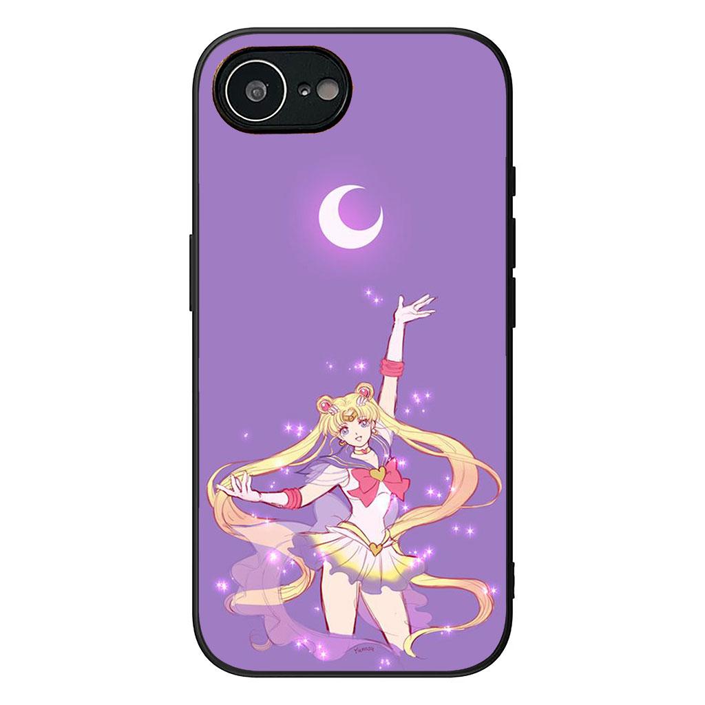for Samsung Galaxy A36 A17 A26 A07 A35 A54 A53 A13 A33 A34 S8 S9 S20 S21 FE S10 Plus Phone Case Poster S-Sailors Movie Moon