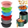 Silicone Food-Grade Square Air Fryer Pan: High Temp Resistant & Easy To Clean