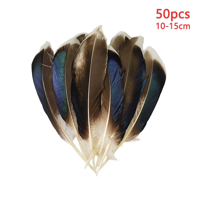 10-15Cm Pheasant Feathers Natural Tail Ringneck For Crafts Long Bulk 50Pcs Plumas Pictures Salon Easter Decoration Goose Trim