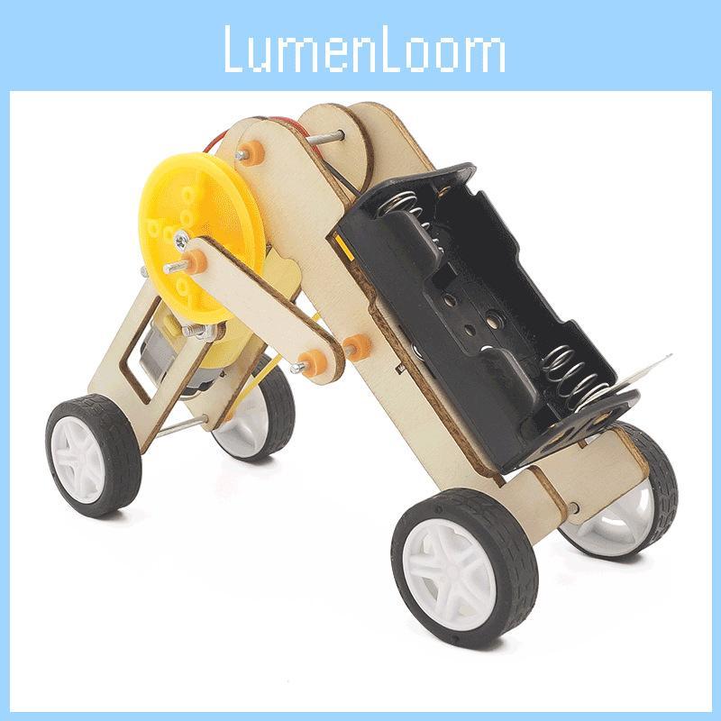 Educational Diy Wooden Worm Robot Kit For Elementary School Students