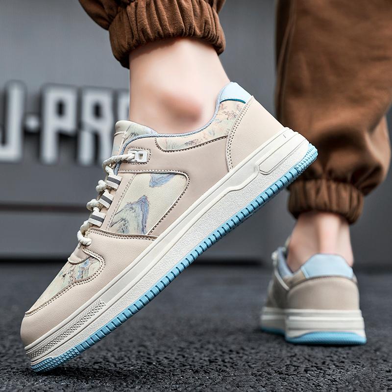 Men’s Jogging Sports Shoes Casual Street Style Running Sneakers Students Large Plus Size Skate Boarding Shoes