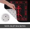 Calvary Cross Anti-slip Doormat Floor Mat Washable Carpet Rug for Kitchen Entrance Home Bathroom Living Room Footpad Mats