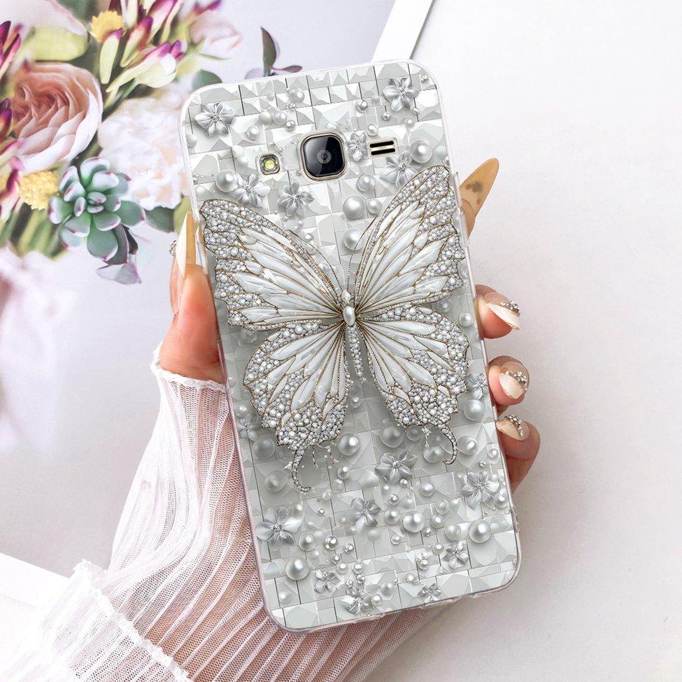 Clear For Samsung J3 2016 Case Cute Fashion Luxury Funny Cool Painted Casing For Samsung Galaxy J3 2016 J320A J320H J3109 J320FN
