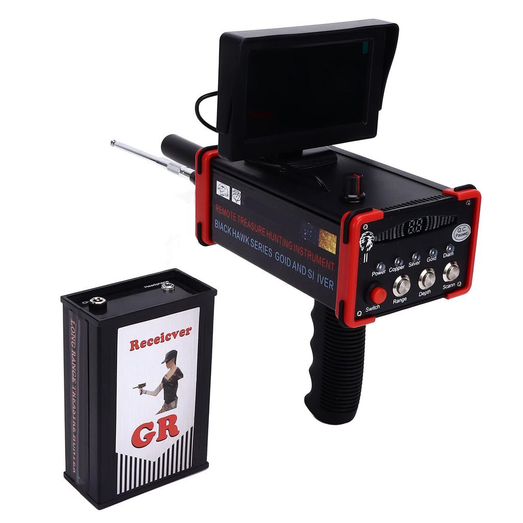 Metal Detector 1000m Large Range Remote Metal Scanner Copper Silver Gold Treasure FinderEU Plug