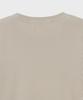BASIC HOUSE Uni Supima Semi-Overfit Round Neck Knit Cream Lwkt2101
