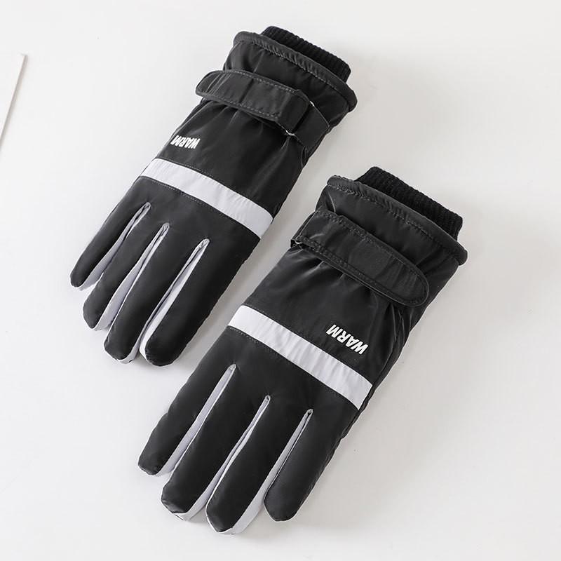 Warm Gloves for Women's Cloud Fleece Gloves Outdoor Cycling Bows Non Slip Students Cold Proof Touch Screen Winter Gloves