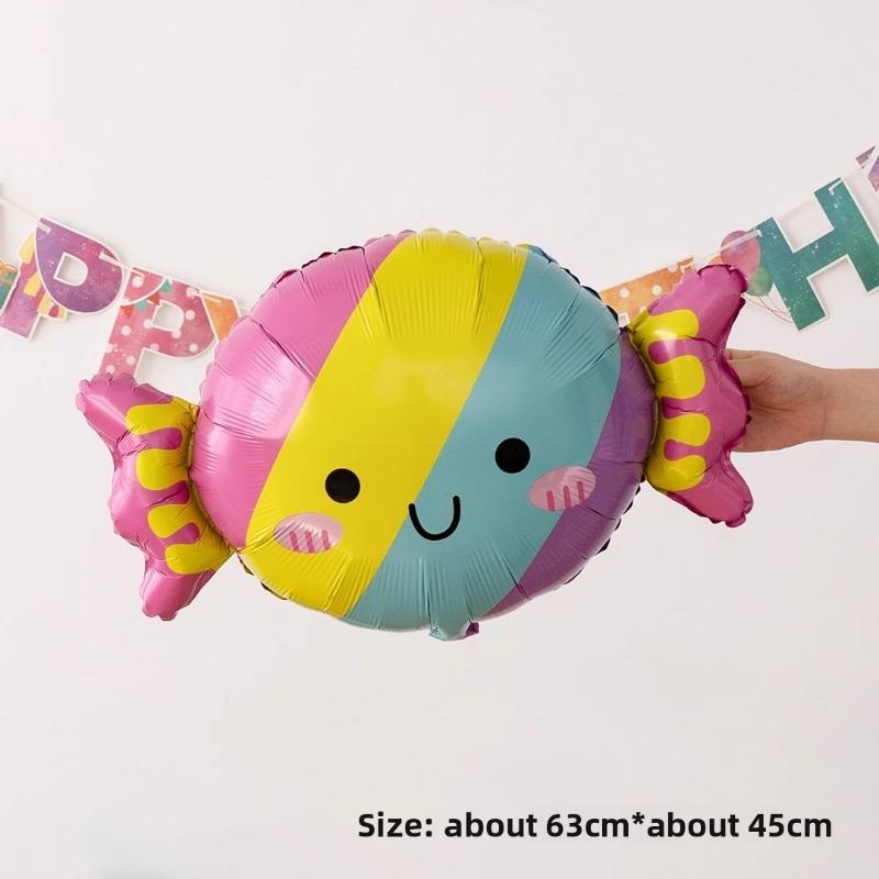 Watermelon, Fruit Cake, Balloon, Children's First Birthday, Adult Party Decoration, Doughnut, Ice Cream Balloon