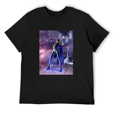 Bayonetta T-Shirt Vintage Shirts Graphic Tees Plus Size Clothes T-shirts for Men Cotton