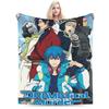 Dramatical Murder Anime Throw Blanket for Couch  Soft Cozy Plush Blanket 50x60 Inch Multi-size Bedspread for All Seasons