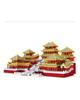 8019 World Architecture Ancient Epang Palace 3D Model DIY Mini Diamond Blocks Bricks Building Toy for Children No Box