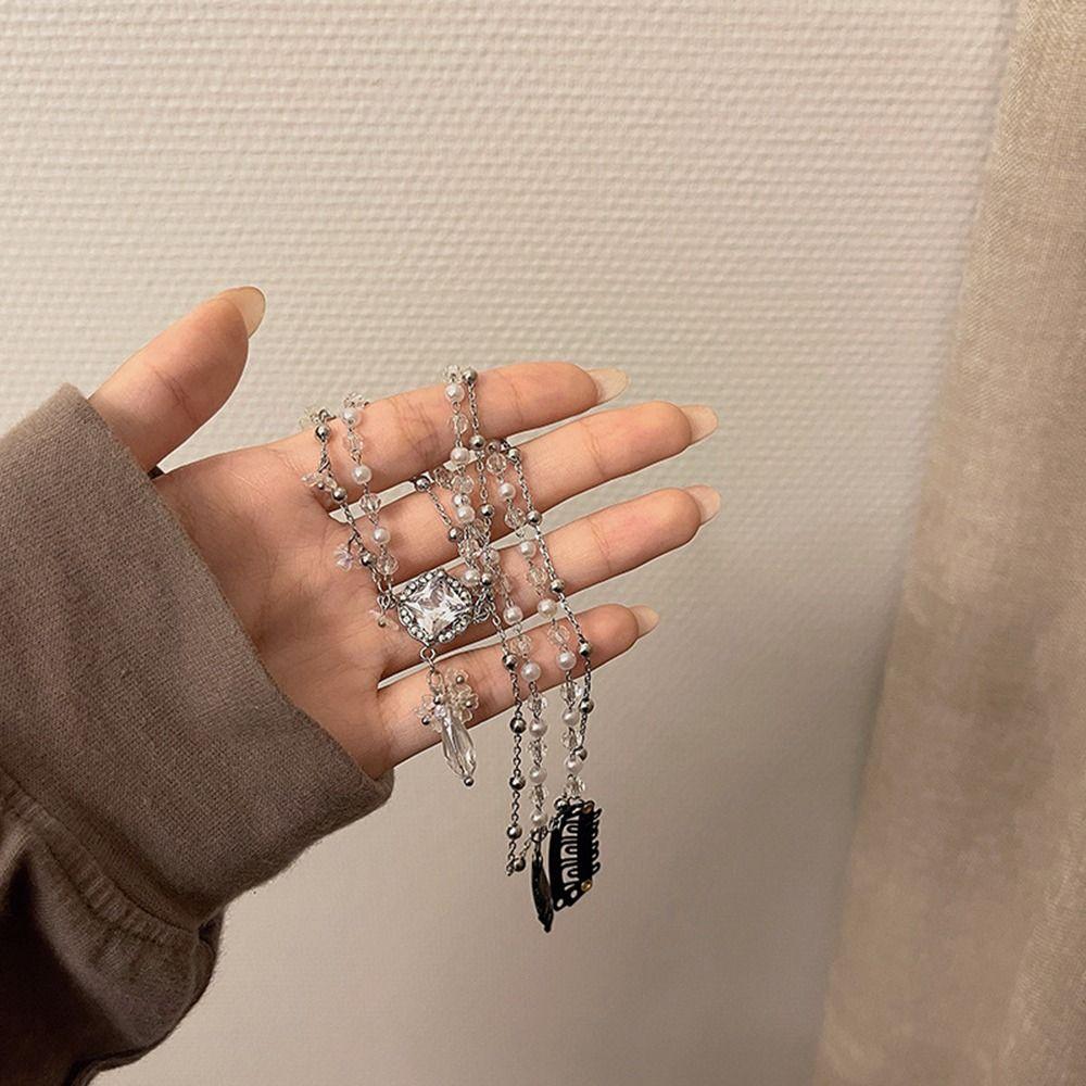 Ornaments Photo Props Eyebrows Pendant New Year Side Clip Hair Accessories Crystal Head Chain