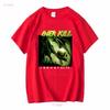 Overkill Immortalis T Shirt  Black S 234XL vintage Washed graphic fashion homme Soft Unisex streetwear Stretched Stylish