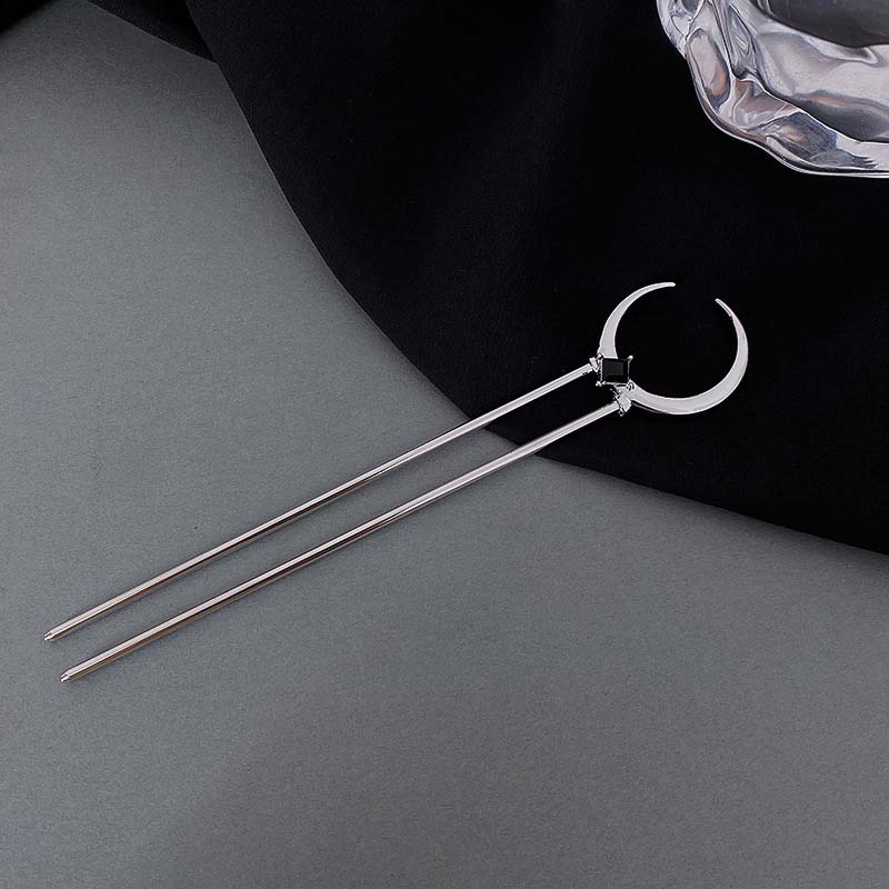 Vintage Rózsavirág Hajpálcikák Nőknek Egyszerű Fém Kard Kígyó DIY Chopstick Hajtűk Frizura Kialakító Eszközök Kiegészítők