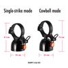 Granite Cricket Mountain Bicycle Bell Bike Bell with Single Strike and Continuous Cowbell Modes for to 35mm Handlebars - 22.2mm