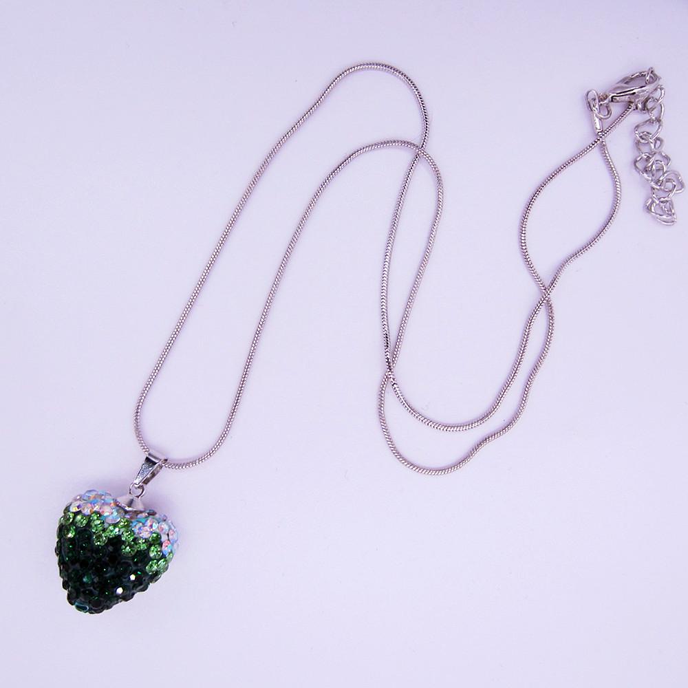 Women Spring Summer Lovely 16*18MM Pink&Red Color High Quality Rhinestone Strawberry Charm Pendant Chain Necklace Gift For Girl