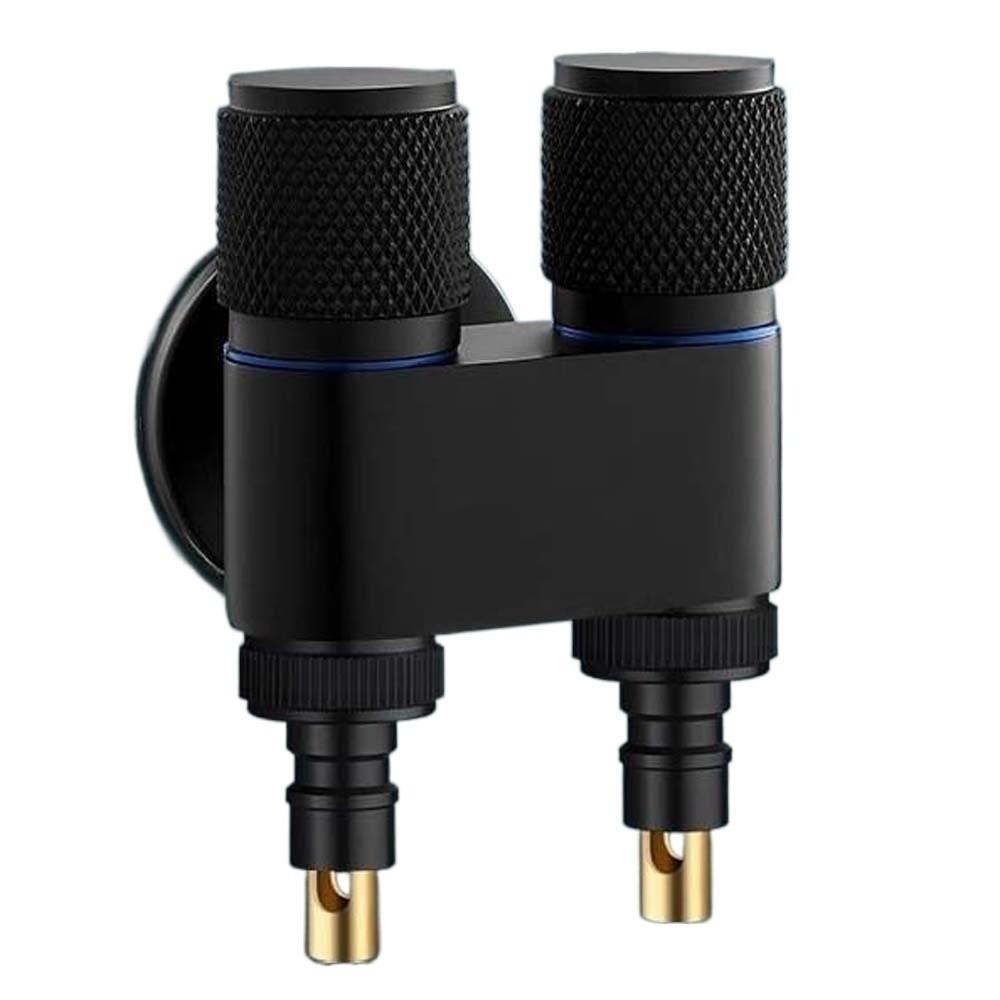 

Faucet Double Outlet Valve Stainless Steel Shower Head Valves Shower Shut Off Valve Shower Switch чёрный