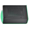 For   4 Model B Black Aluminum Case Box Enclosure with Heatsink Bracket (Black)