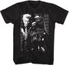 Vintage Billy Idol Live In Concert Katoenen Zwarte Volledige Maat Unisex Shirt
