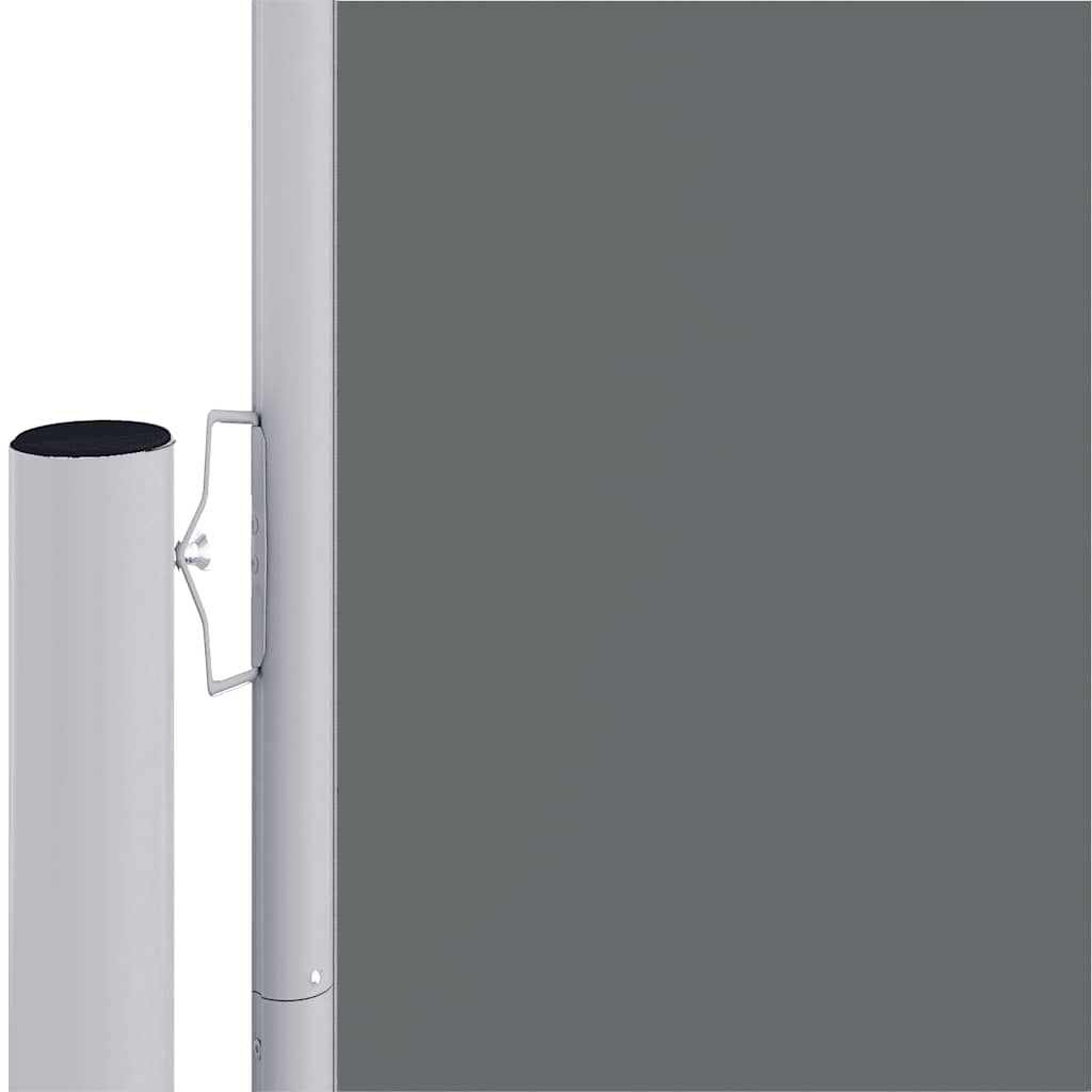 Vidaxl Zwijana Markiza Boczna, Antracytowa, 160X1200 Cm